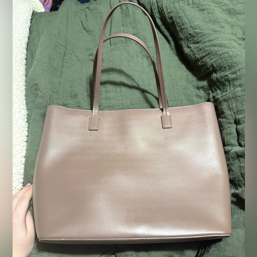 Kate Spade Taupe Leather Tote